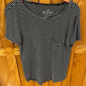 American Eagle soft & sexy striped short sleeve small tshirt